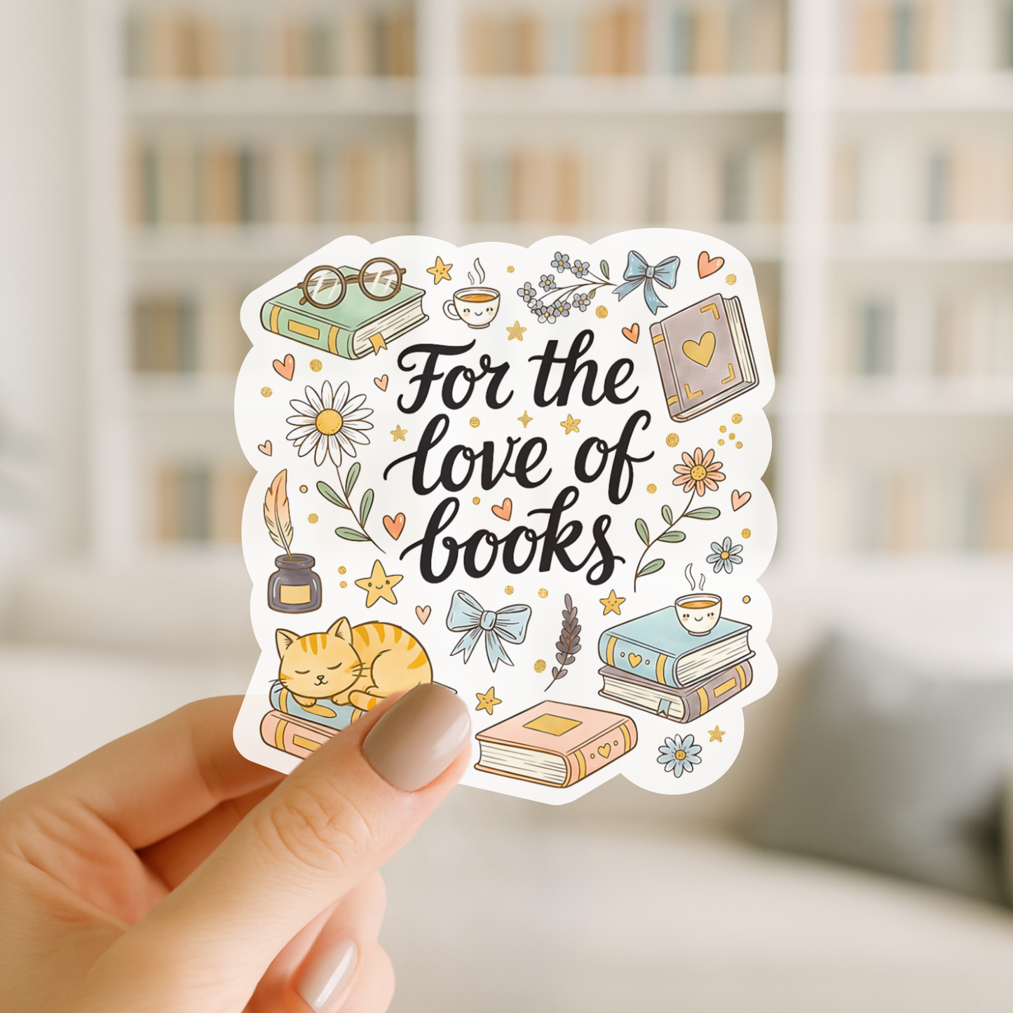Book Lover Sticker Collection – Full Set (10 Stickers)