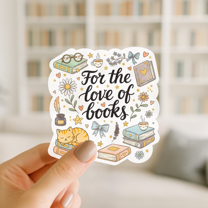Book Lover Sticker Collection – Full Set (10 Stickers)