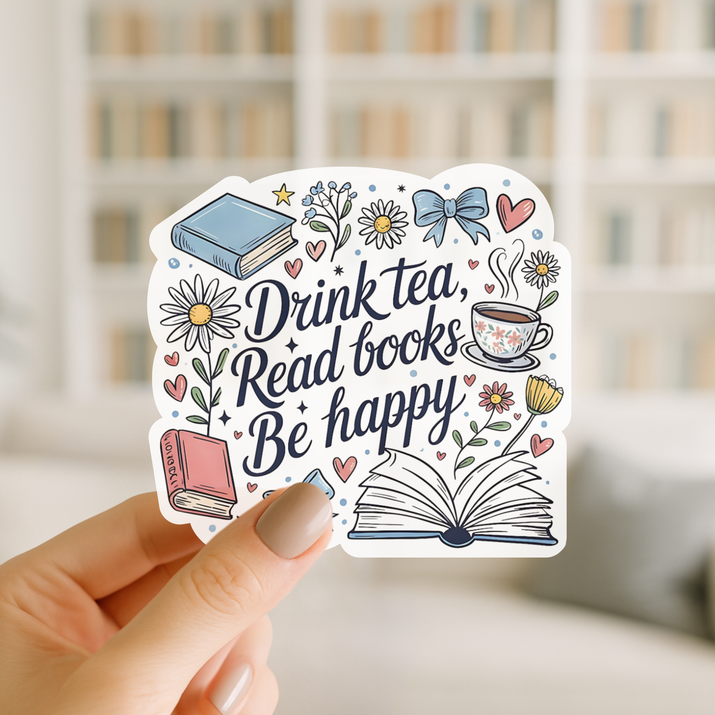 Book Lover Sticker Collection – Full Set (10 Stickers)