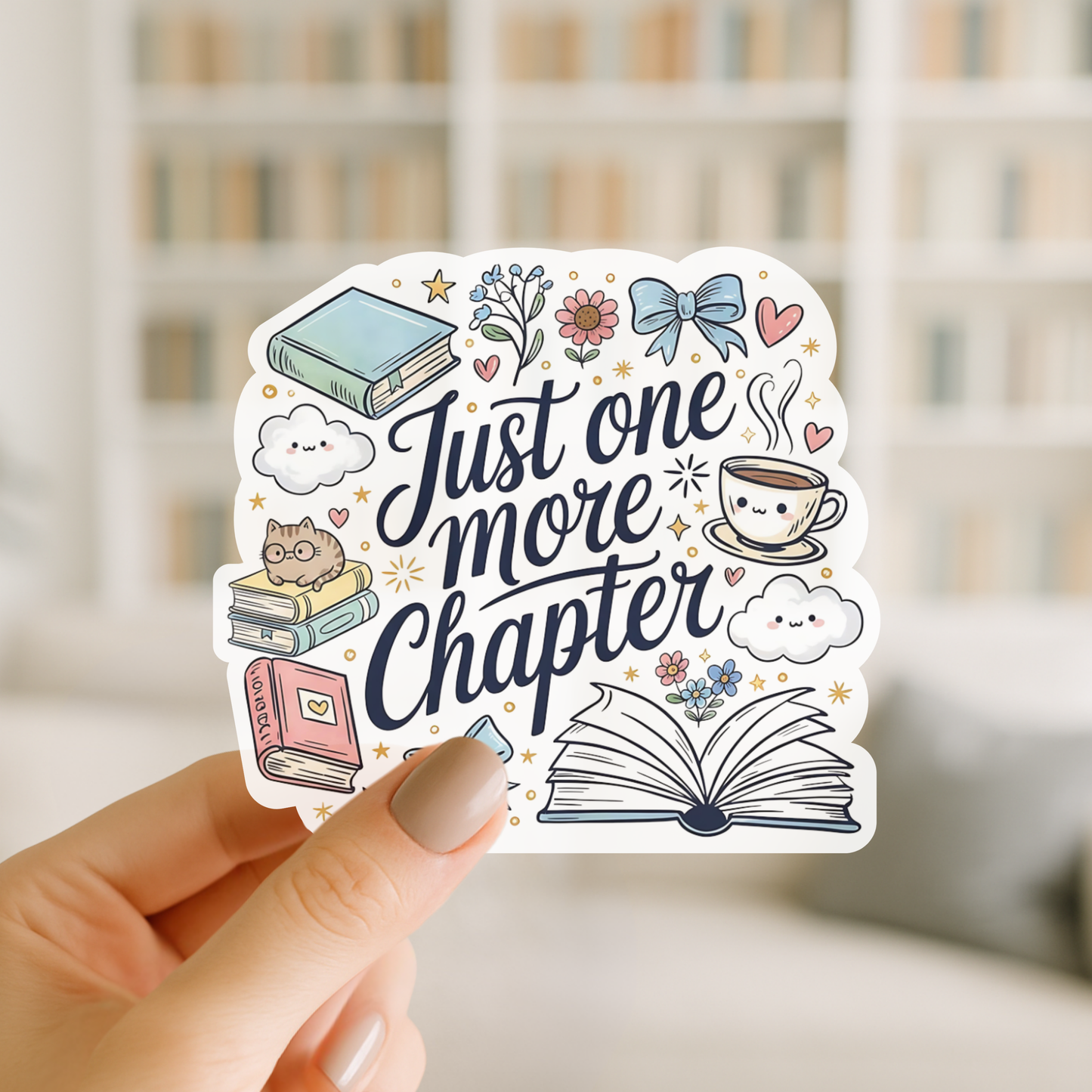 Book Lover Sticker Collection – Full Set (10 Stickers)