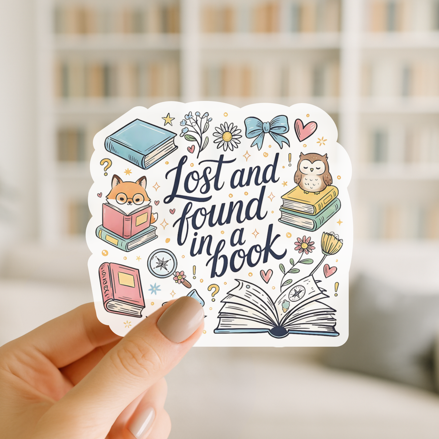 Book Lover Sticker Collection – Full Set (10 Stickers)