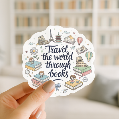 Book Lover Sticker Collection – Full Set (10 Stickers)