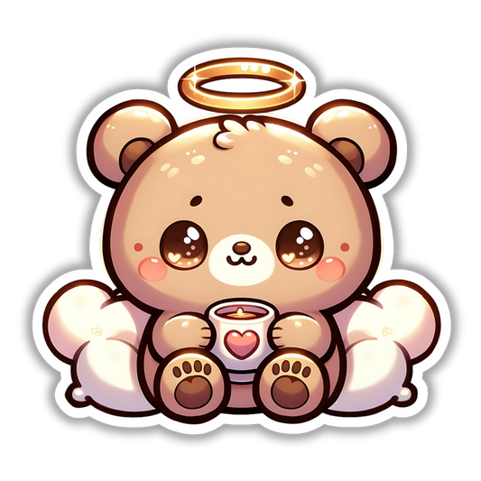 Honey Hug Die-Cut Sticker – Made with Gratitude